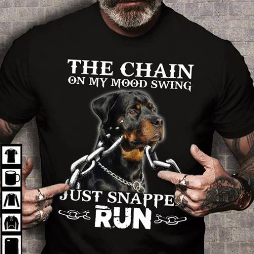 Мужская хлопковая черно-белая рубашка Rottweiler Dog The Chain On My Mood Swing Just потрескалась футболка
Мужская хлопковая черно-белая рубашка Rottweiler Dog The Chain On My Mood Swing Just потрескалась футболка