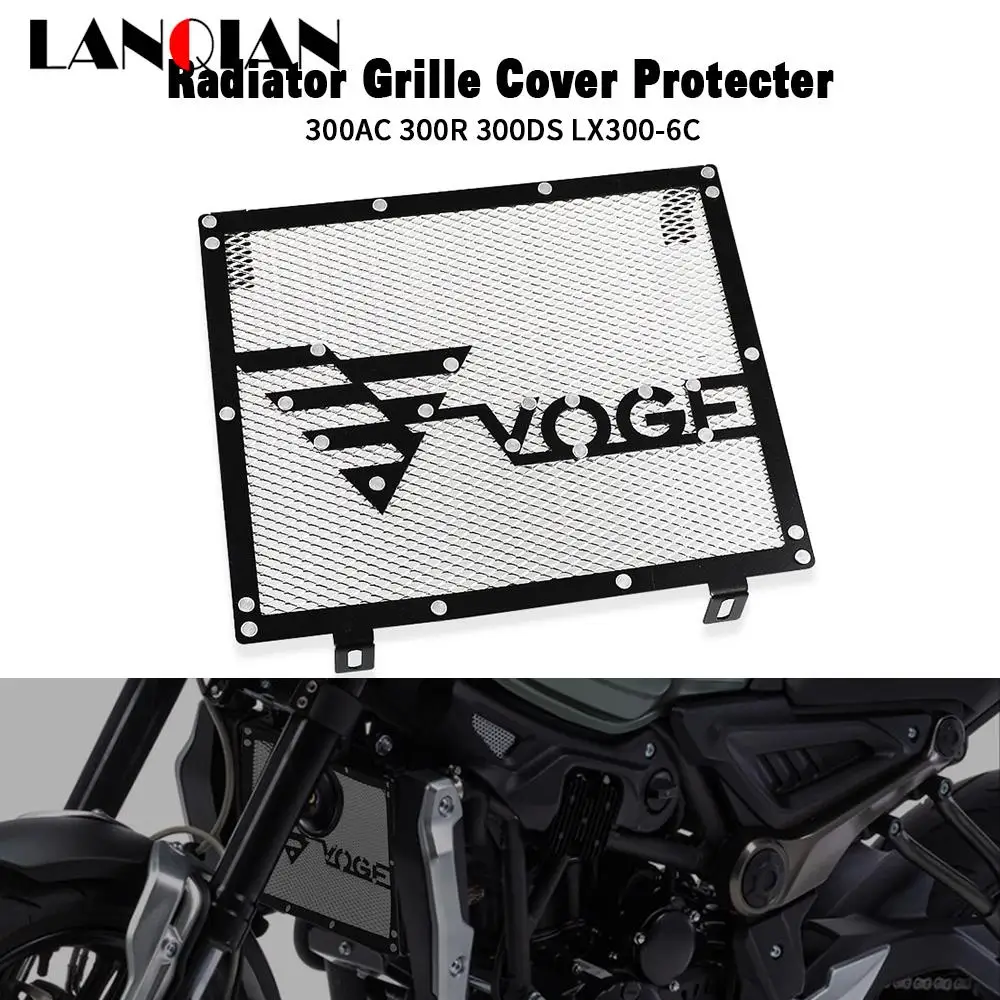 For LONCIN VOGE 300AC 300R 300DS LX300-6C Motorcycle Radiator Grille Guard Protector Grill Cover Protection Tank Net
For LONCIN VOGE 300AC 300R 300DS LX300-6C Motorcycle Radiator Grille Guard Protector Grill Cover Protection Tank Net