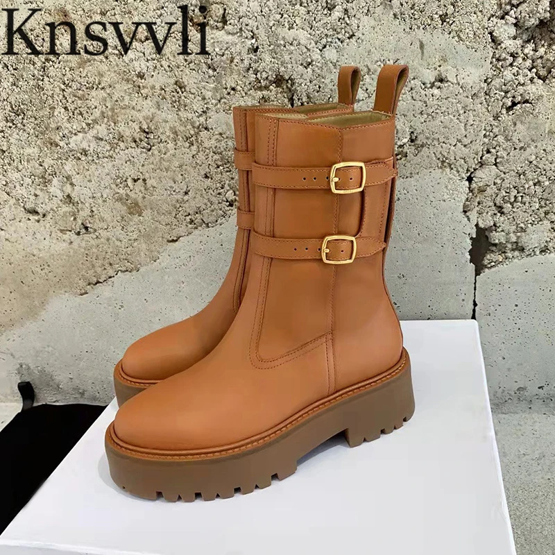 Platform Short Boots Women Genuine Leather Flat Boots Lace-up Ankle Boots Designer Slip-On Round Toe Thick Sole Boots Woman
Platform Short Boots Women Genuine Leather Flat Boots Lace-up Ankle Boots Designer Slip-On Round Toe Thick Sole Boots Woman
