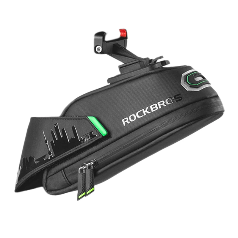 ROCKBROS Bike Saddle Bag Under Seat Quick Release Bike Seat Bag Bike Pouch Under Seat with Upgraded Buckle,1.5L
ROCKBROS Bike Saddle Bag Under Seat Quick Release Bike Seat Bag Bike Pouch Under Seat with Upgraded Buckle,1.5L