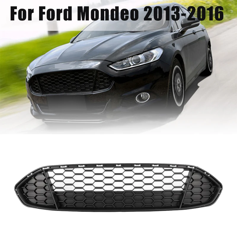 Решетка радиатора переднего бампера для Ford Fusion Mondeo 2013-2016, решетка Раптора с рамкой в виде сот, черный Стайлинг автомобиля
Решетка радиатора переднего бампера для Ford Fusion Mondeo 2013-2016, решетка Раптора с рамкой в виде сот, черный Стайлинг автомобиля