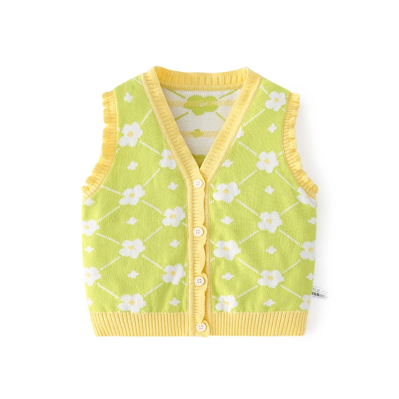 Vest Knit Sweater Kids Cardigan Boy Girl Clothes Autumn Winter Warm Flowers Sleeveless Tops For Baby Toddlers Designer
Vest Knit Sweater Kids Cardigan Boy Girl Clothes Autumn Winter Warm Flowers Sleeveless Tops For Baby Toddlers Designer