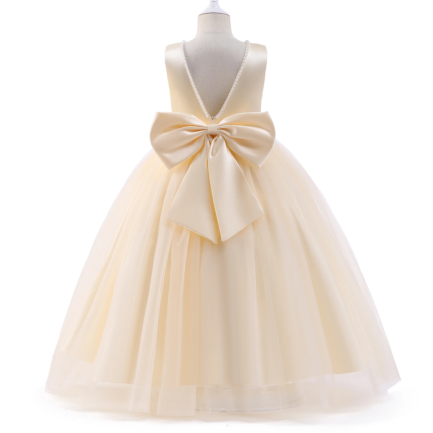 Flower Gir Dress Wedding for Children Princess Gown Party Wear Fancy Kids Long Tulle For Gown Baby Girl Clothing 5 8 10 Years
Flower Gir Dress Wedding for Children Princess Gown Party Wear Fancy Kids Long Tulle For Gown Baby Girl Clothing 5 8 10 Years