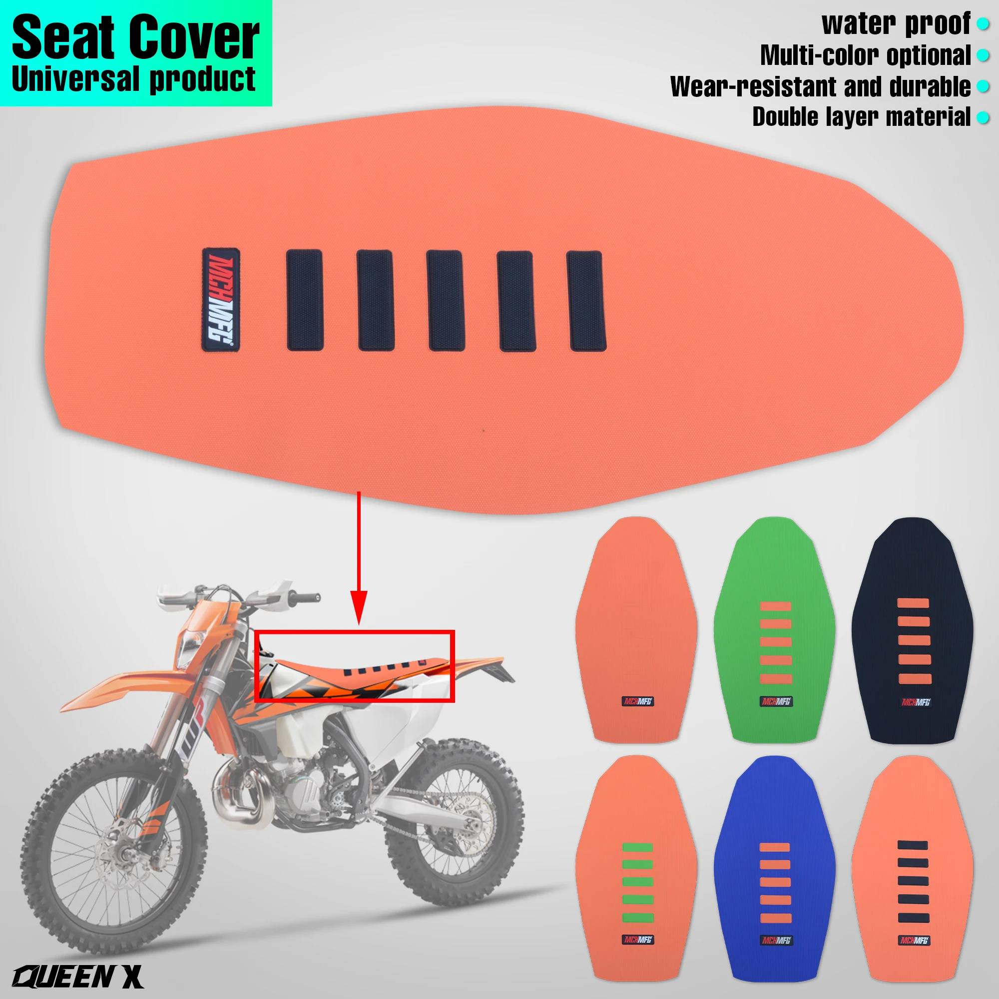 Motorcycle Seat Cushion Cover For 250-450 TC TE 2016 2017 2018 FC FE TC TE YAMAHA KAWASAKI SUZUKI HONDA Dirt Bike
Motorcycle Seat Cushion Cover For 250-450 TC TE 2016 2017 2018 FC FE TC TE YAMAHA KAWASAKI SUZUKI HONDA Dirt Bike