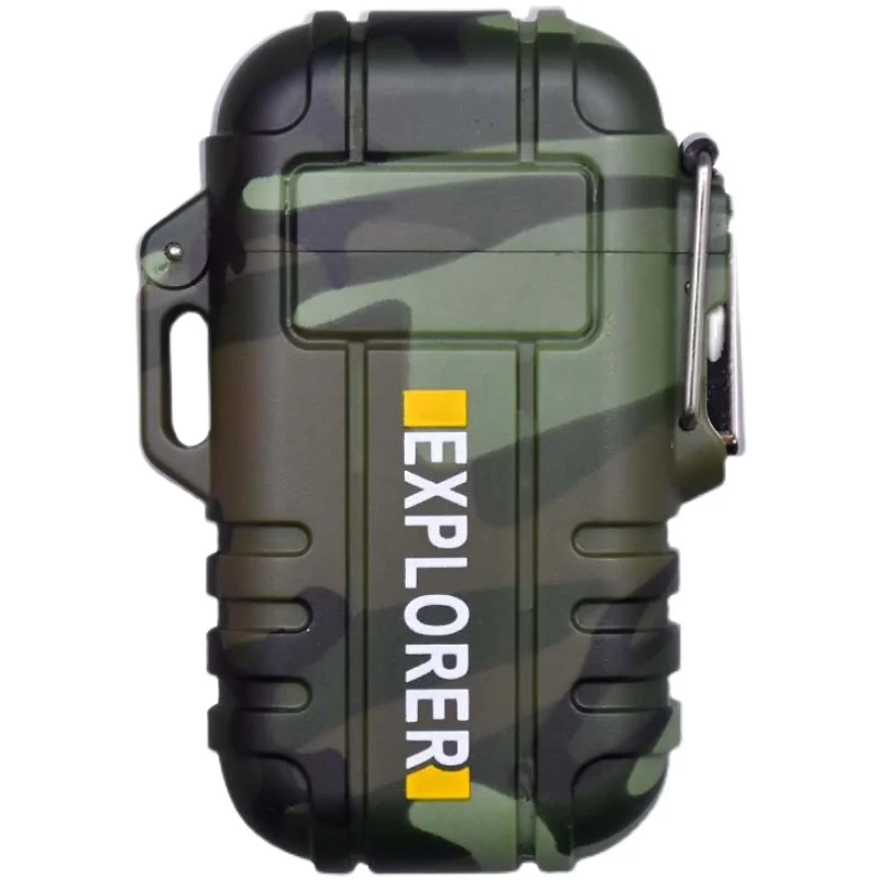 Waterproof Lighter, Plasma Dua Arc Lighter Usb Rechargeable Lighters Flameless Windproof Lighter with Lanyard
Waterproof Lighter, Plasma Dua Arc Lighter Usb Rechargeable Lighters Flameless Windproof Lighter with Lanyard