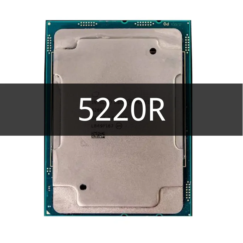 Gold 5220R 2.2GHZ 24-Cores 48-Thread 35.75MB Smart Cache CPU Processor 150W LGA3647
Gold 5220R 2.2GHZ 24-Cores 48-Thread 35.75MB Smart Cache CPU Processor 150W LGA3647