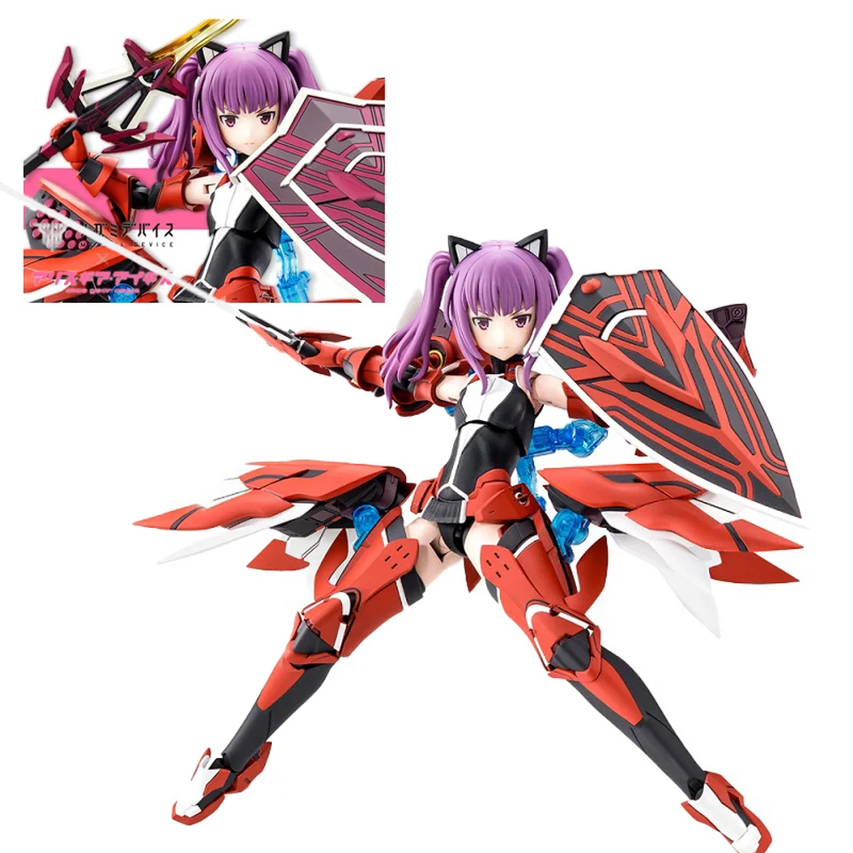 Original Kotobukiya Megami Device Alice Gear Aegis Ichijou Ayaka Assembly Model Collection Action Figure Toy
Original Kotobukiya Megami Device Alice Gear Aegis Ichijou Ayaka Assembly Model Collection Action Figure Toy
