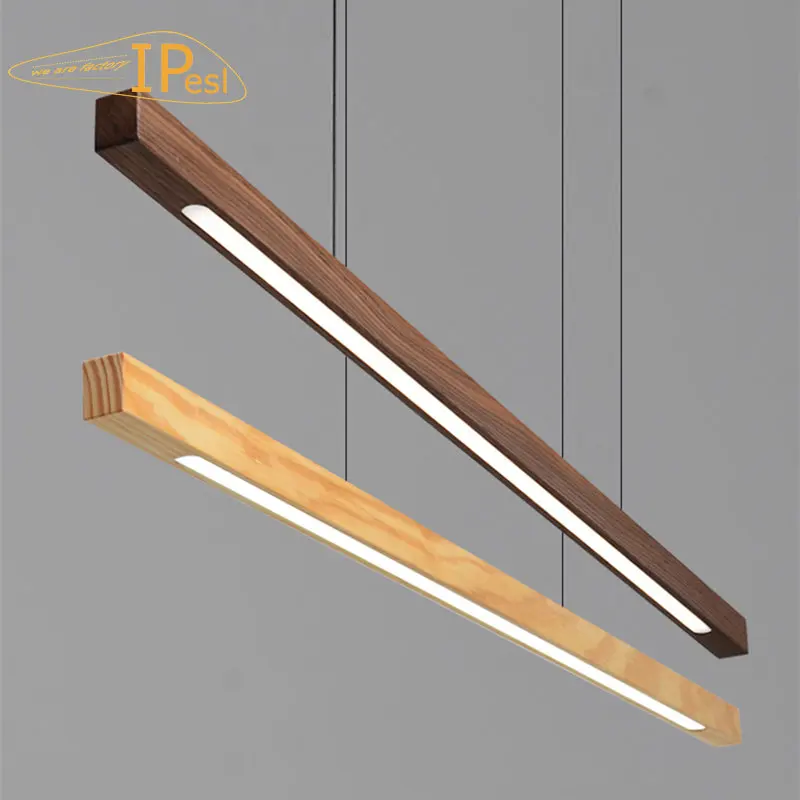 Long Modern Led Pendant Lights Minimalist Wood Hanglamp For Bedroom Dining Room Study Nordic Office Bar Luminaire Suspension
Long Modern Led Pendant Lights Minimalist Wood Hanglamp For Bedroom Dining Room Study Nordic Office Bar Luminaire Suspension