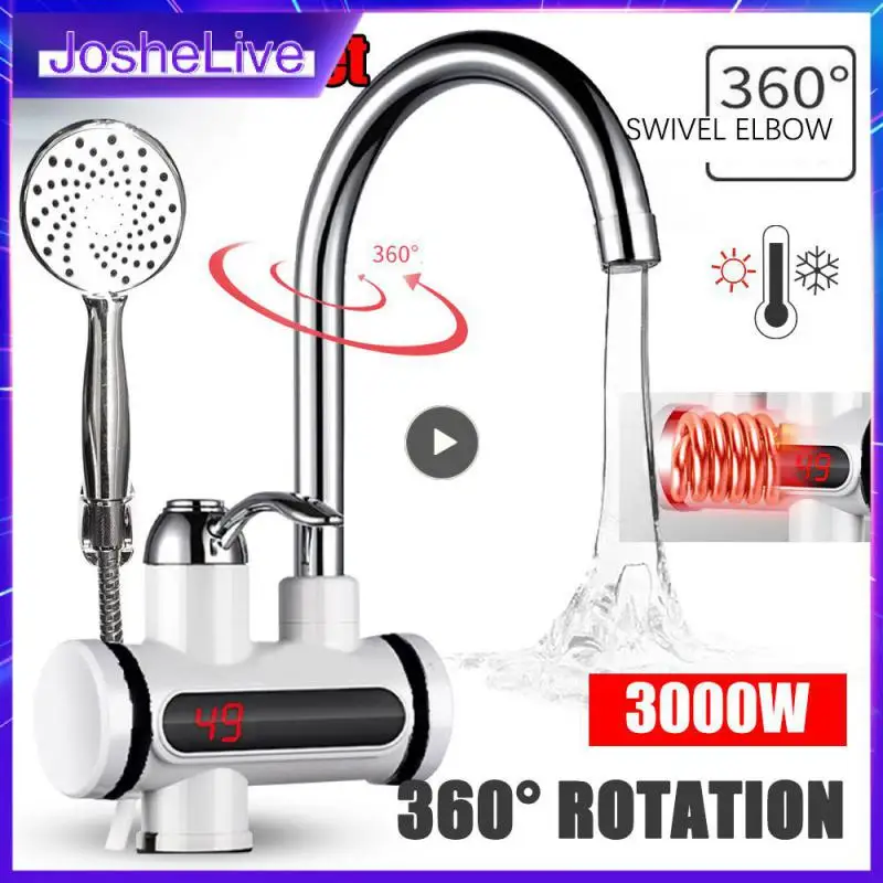 Hot Water Faucet Electric Kitchen Instant Water Heater Stainless Steel Universal Hot Cold Temperature Display Winter Water Tap
Hot Water Faucet Electric Kitchen Instant Water Heater Stainless Steel Universal Hot Cold Temperature Display Winter Water Tap
