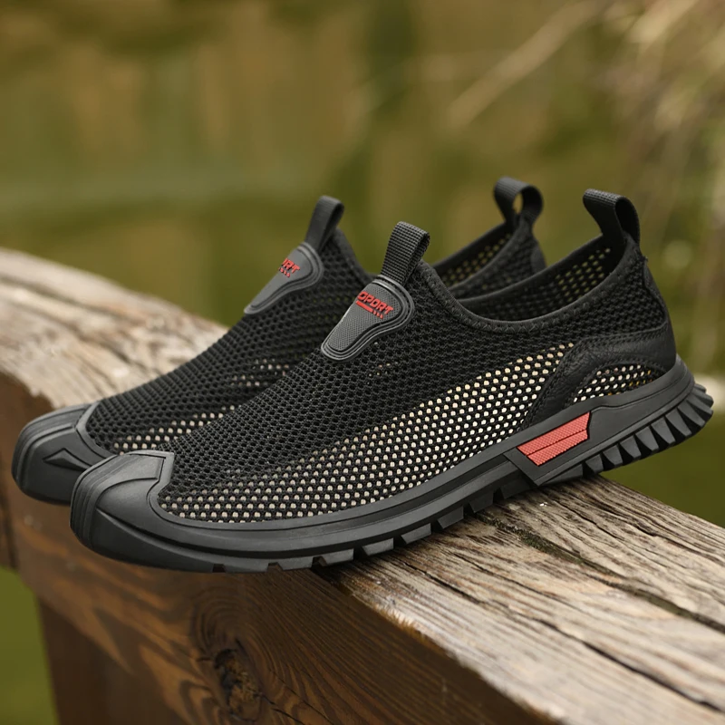 2023 New Men's Shoes Casual Slip On Sneakers Flats Male Loafers Comfortable Outdoor Sneaker Summer Breathable Mesh Shoes For Men
2023 New Men's Shoes Casual Slip On Sneakers Flats Male Loafers Comfortable Outdoor Sneaker Summer Breathable Mesh Shoes For Men