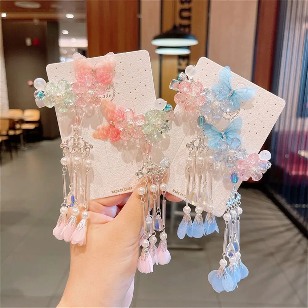 2pcs/set Exquisite Tassel Pearl Cute Hair Accessories Butterfly Hairpins Barrettes Hair Clips
2pcs/set Exquisite Tassel Pearl Cute Hair Accessories Butterfly Hairpins Barrettes Hair Clips