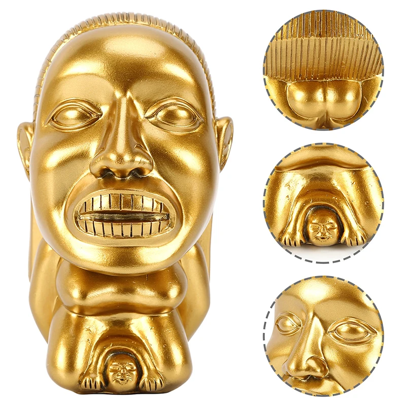 Indiana Jones Idol Golden Fertility Statue Resin Fertility Idol Sculpture with Eye Scale Raiders of The Lost Ark Cosplay Props
Indiana Jones Idol Golden Fertility Statue Resin Fertility Idol Sculpture with Eye Scale Raiders of The Lost Ark Cosplay Props