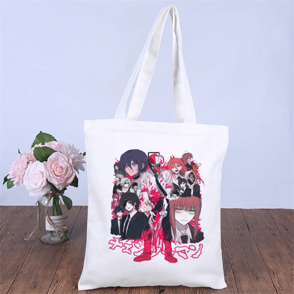 CharactersHandbag Chainsaw Man Denji Manga Shoulder Canvas Bag Teens Storage Pocket Double Print Shopper HandBag Pouch Tote Bag
CharactersHandbag Chainsaw Man Denji Manga Shoulder Canvas Bag Teens Storage Pocket Double Print Shopper HandBag Pouch Tote Bag
