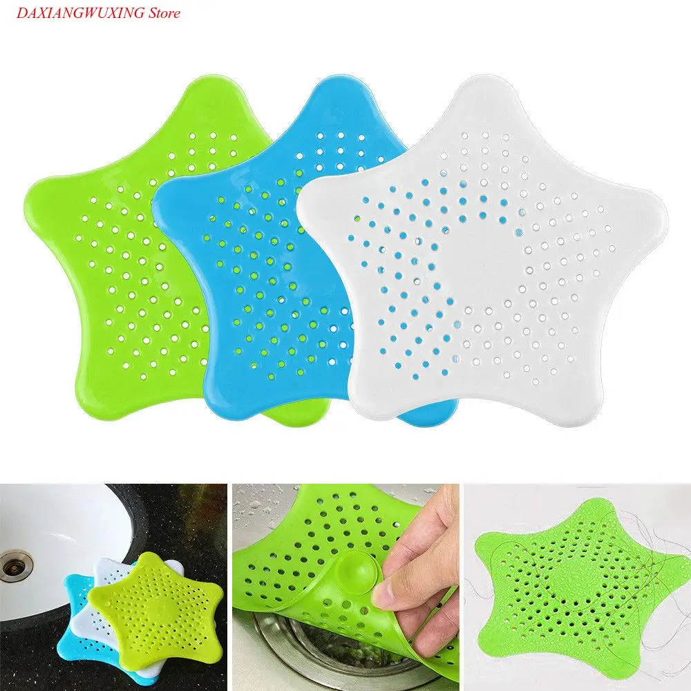 Bathroom Kitchen Accessories Drain Star Hair Catcher Bath Stopper Plug Sink Strainer Filter Shower cocina
Bathroom Kitchen Accessories Drain Star Hair Catcher Bath Stopper Plug Sink Strainer Filter Shower cocina