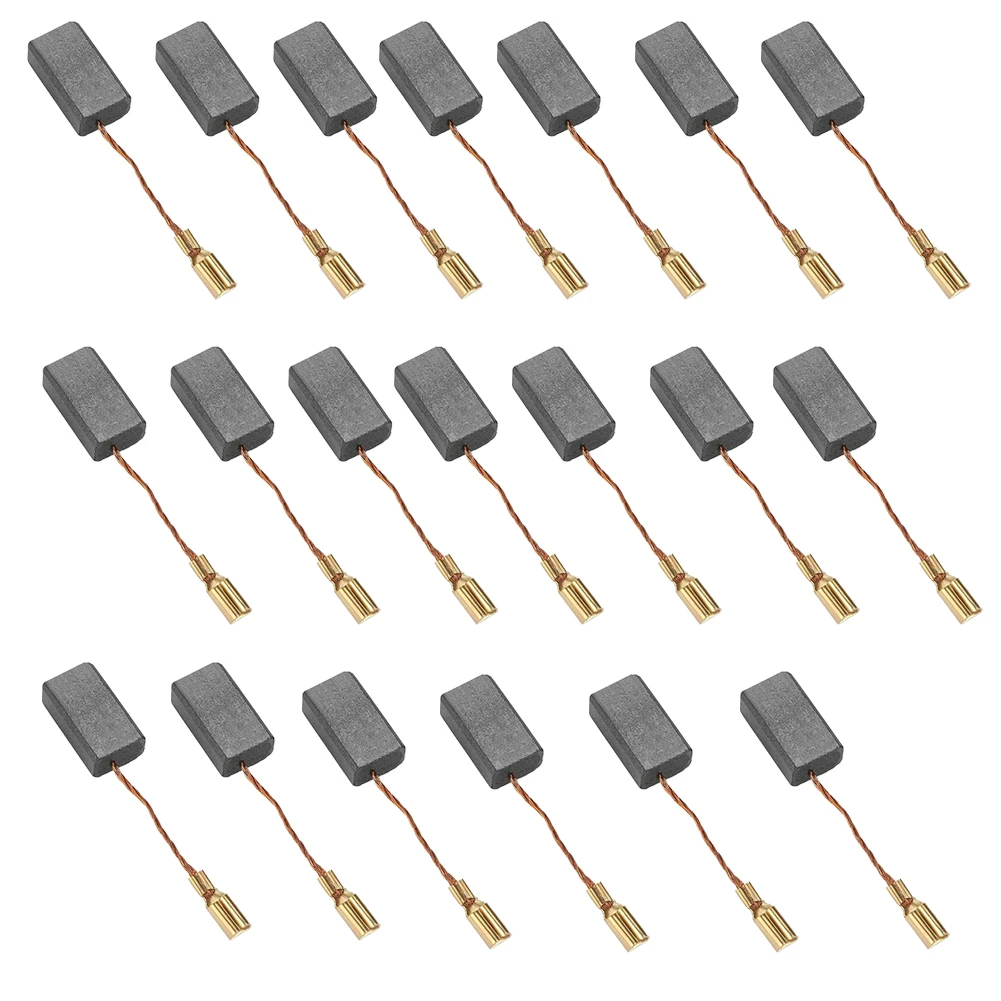 20PCS Motor Carbon Brushes Set Tight Copper Wire For Bosch Motor Angle Grinder Electric Power Tool Accessories 15*8*5mm
20PCS Motor Carbon Brushes Set Tight Copper Wire For Bosch Motor Angle Grinder Electric Power Tool Accessories 15*8*5mm