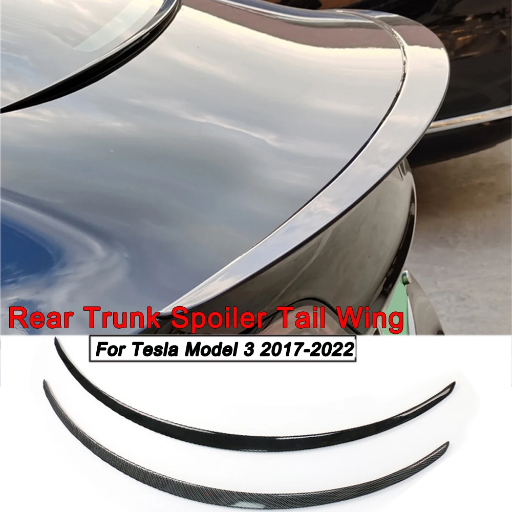 For Tesla Model 3 Rear Spoiler Trunk Lip ABS Carbon Fiber Wing Spoiler Car Styling Rear Trunk Spoiler Accessories 2017-2021 2022
For Tesla Model 3 Rear Spoiler Trunk Lip ABS Carbon Fiber Wing Spoiler Car Styling Rear Trunk Spoiler Accessories 2017-2021 2022