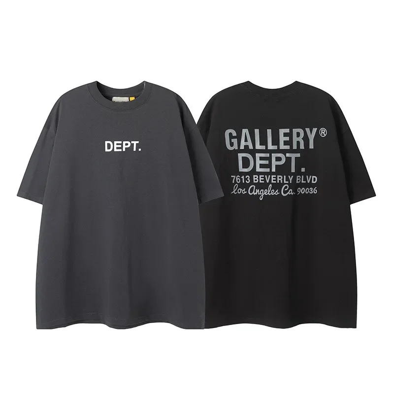 Коллекция 2024 года, модная оригинальная женская футболка с надписью Gallery Dept, мужские летние топы хлопковая футболка с коротким рукавом
Коллекция 2024 года, модная оригинальная женская футболка с надписью Gallery Dept, мужские летние топы хлопковая футболка с коротким рукавом