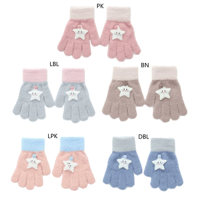 57EE 6-13Years Old Kids Cute Cartoon Gloves Winter Thick Knit Mittens for Boys Girls 
57EE 6-13Years Old Kids Cute Cartoon Gloves Winter Thick Knit Mittens for Boys Girls