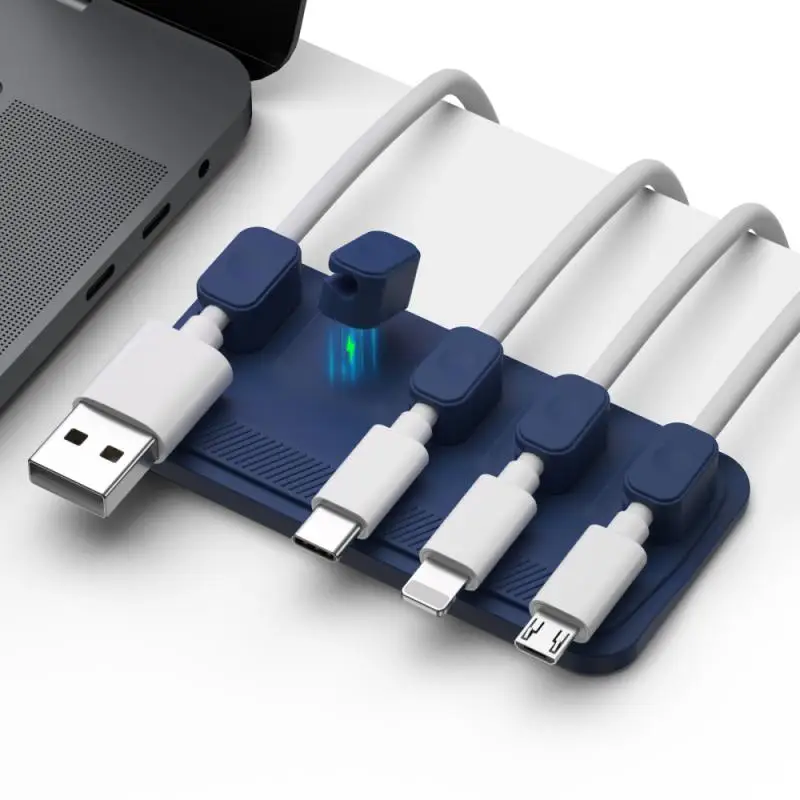 2023 Silicone Data Cable Winder Storage Magnetic Office Desktop Organizer Mouse Fixed Wire Seamless Self-adhesive Cable Winder
2023 Silicone Data Cable Winder Storage Magnetic Office Desktop Organizer Mouse Fixed Wire Seamless Self-adhesive Cable Winder