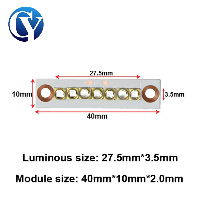 UV LED Module 20W High Power 365nm 395nm 405nm High Quality Curing Lamp 385nmQuartz Glass Chip
UV LED Module 20W High Power 365nm 395nm 405nm High Quality Curing Lamp 385nmQuartz Glass Chip
