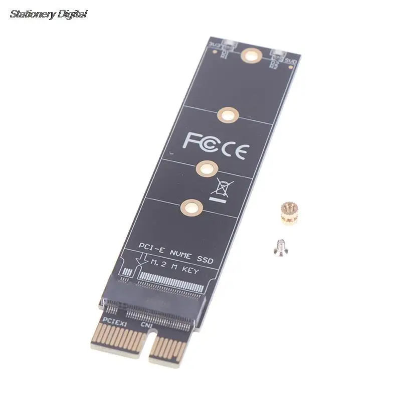 PCIE to M2 Adapter NVMe SSD M2 PCIE X1 Raiser PCI-E PCI Express M Key Connector Supports 2230 2242 2260 2280 M.2 SSD Full Speed
PCIE to M2 Adapter NVMe SSD M2 PCIE X1 Raiser PCI-E PCI Express M Key Connector Supports 2230 2242 2260 2280 M.2 SSD Full Speed