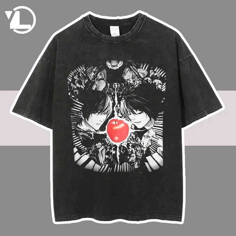 Harajuku Japanese Anime Print T-shirt Men Hip-Hop Washed Harajuku Oversized T-shirts Summer Streetwear 100% Cotton Tee Tops 2023
Harajuku Japanese Anime Print T-shirt Men Hip-Hop Washed Harajuku Oversized T-shirts Summer Streetwear 100% Cotton Tee Tops 2023