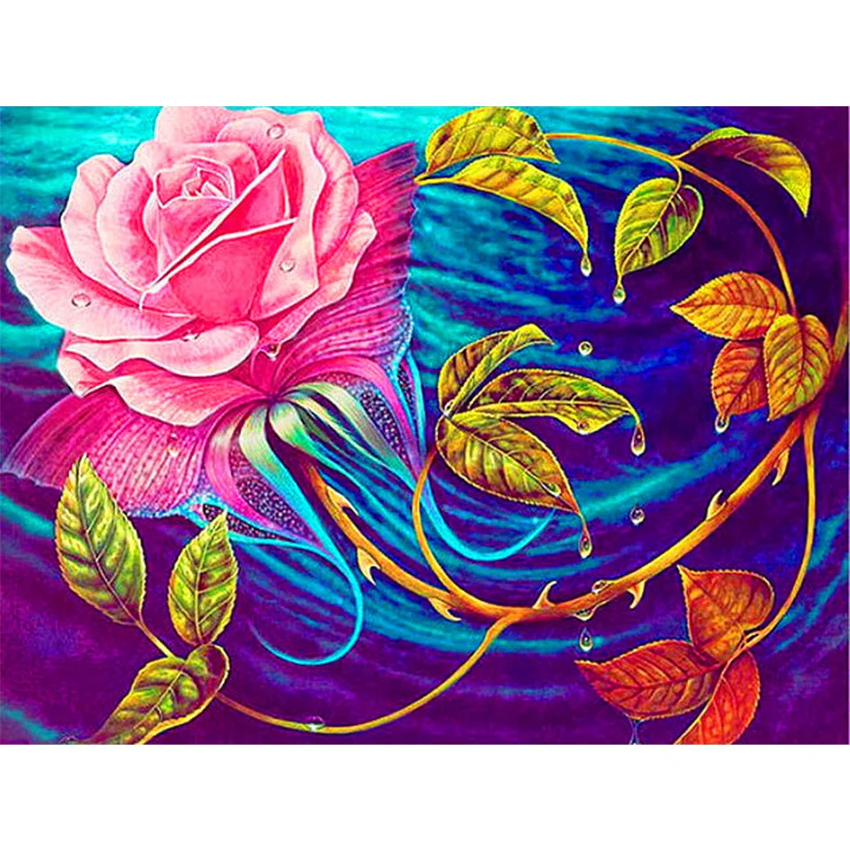 LaoJieYuan DIY Diamond Mosaic Flower Pattern DIY Diamond Painting Rose Decoration Diamond Cross Stitch Decoration Birthday Gift
LaoJieYuan DIY Diamond Mosaic Flower Pattern DIY Diamond Painting Rose Decoration Diamond Cross Stitch Decoration Birthday Gift