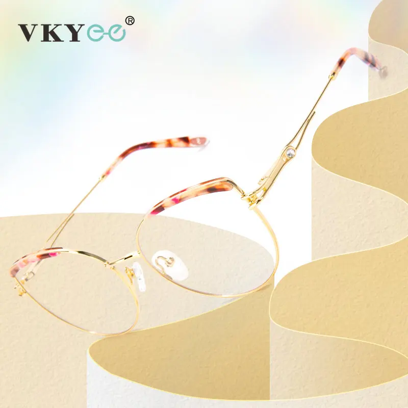 VICKY Classic Cat Eye Women Reading Glasses Frame Metal Acetate Glasses Myopia Hyperopia Retro Prescription Eyeglasses SR7352
VICKY Classic Cat Eye Women Reading Glasses Frame Metal Acetate Glasses Myopia Hyperopia Retro Prescription Eyeglasses SR7352