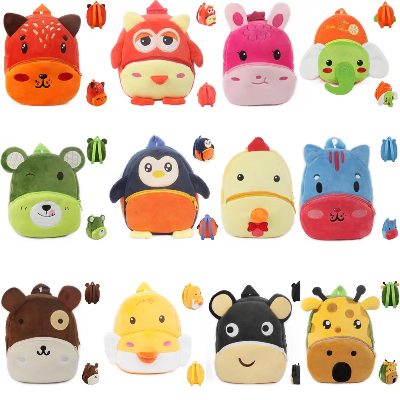 Children's Plush School Bag Animal Shape Cute Small Backpack Going Out To Play Boys and Girls Snack Bag Kindergarten Schoolbag
Children's Plush School Bag Animal Shape Cute Small Backpack Going Out To Play Boys and Girls Snack Bag Kindergarten Schoolbag