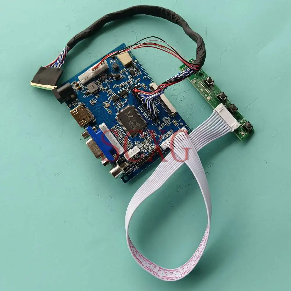 Подходит для B101XTN01.1, 40-контактный LVDS-ноутбук 1366*768, комплект «сделай сам», VGA + AV + HDMI-совместимая плата контроллера ЖК-монитора 10,1 дюйма
Подходит для B101XTN01.1, 40-контактный LVDS-ноутбук 1366*768, комплект «сделай сам», VGA + AV + HDMI-совместимая плата контроллера ЖК-монитора 10,1 дюйма