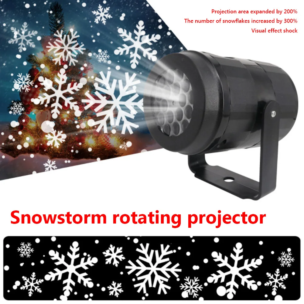 Snowflake LED Projector Light Halloween Christmas Party Spotlight Outdoor Decor Lamp Household Party Light Decoration
Snowflake LED Projector Light Halloween Christmas Party Spotlight Outdoor Decor Lamp Household Party Light Decoration