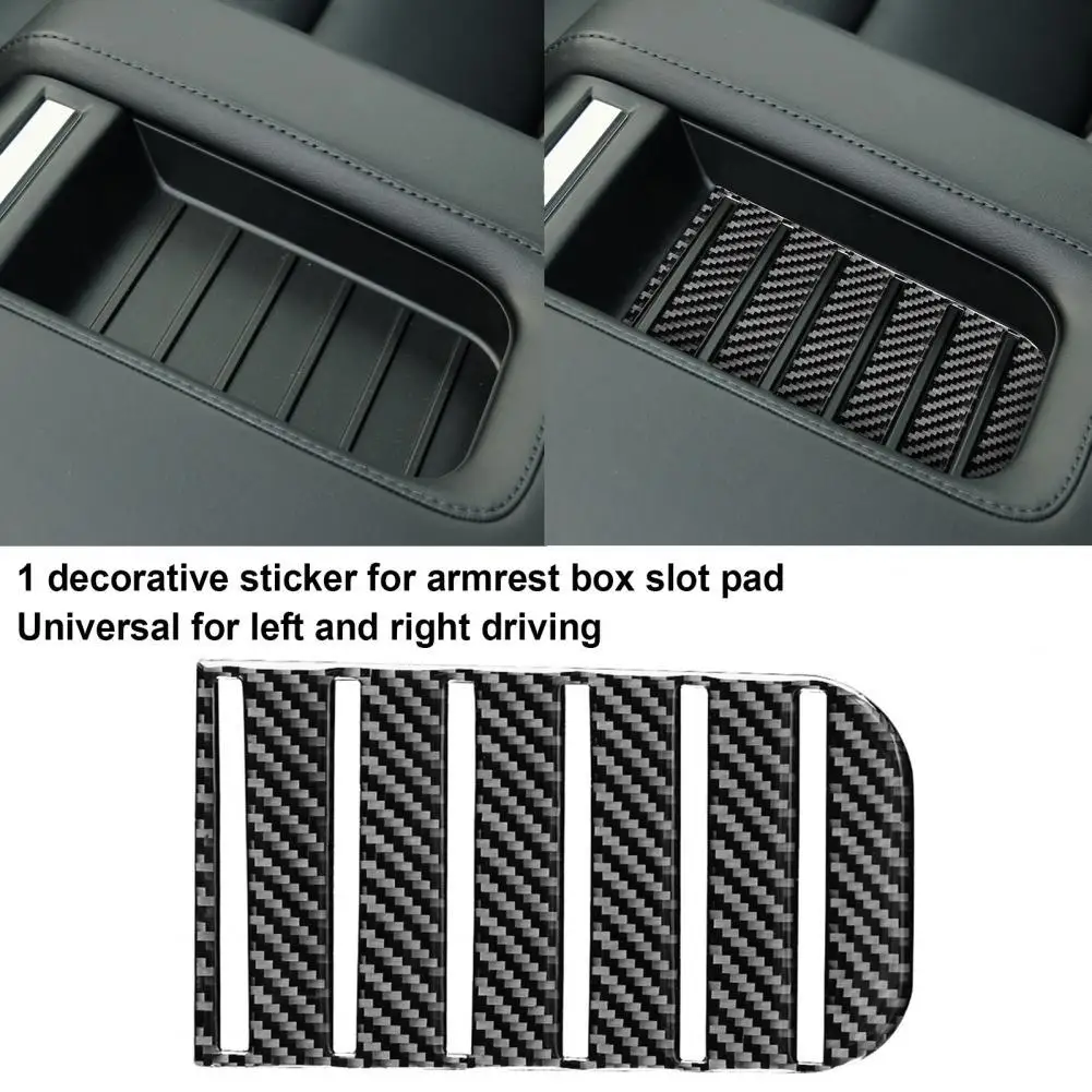 Center Console Armrest Cover Perfect Match Scratch-resistant Carbon Fiber Easy Installation Armrest box Slot Pad Trim for Toyota
Center Console Armrest Cover Perfect Match Scratch-resistant Carbon Fiber Easy Installation Armrest box Slot Pad Trim for Toyota