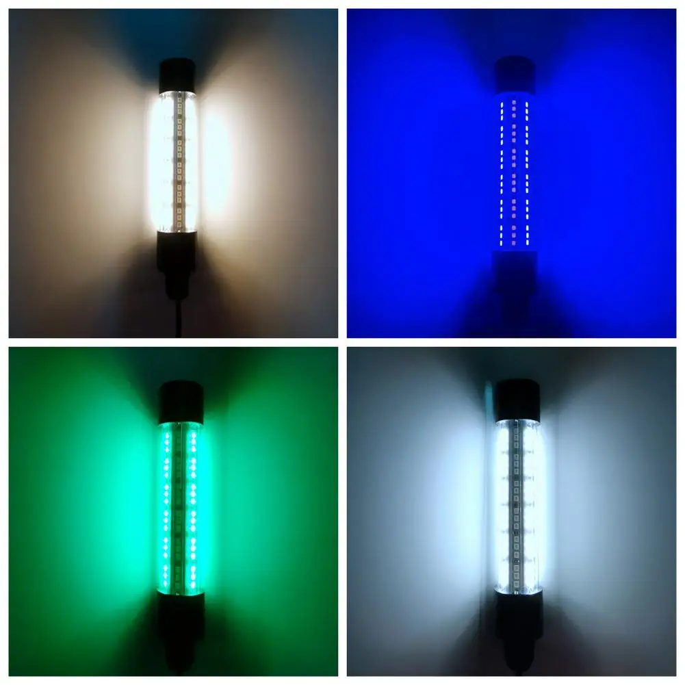 Underwater Light Lightweight Attracting Fish Light 2 Colors Attract Fish Convenient LED Fish Finder Lamp
Underwater Light Lightweight Attracting Fish Light 2 Colors Attract Fish Convenient LED Fish Finder Lamp