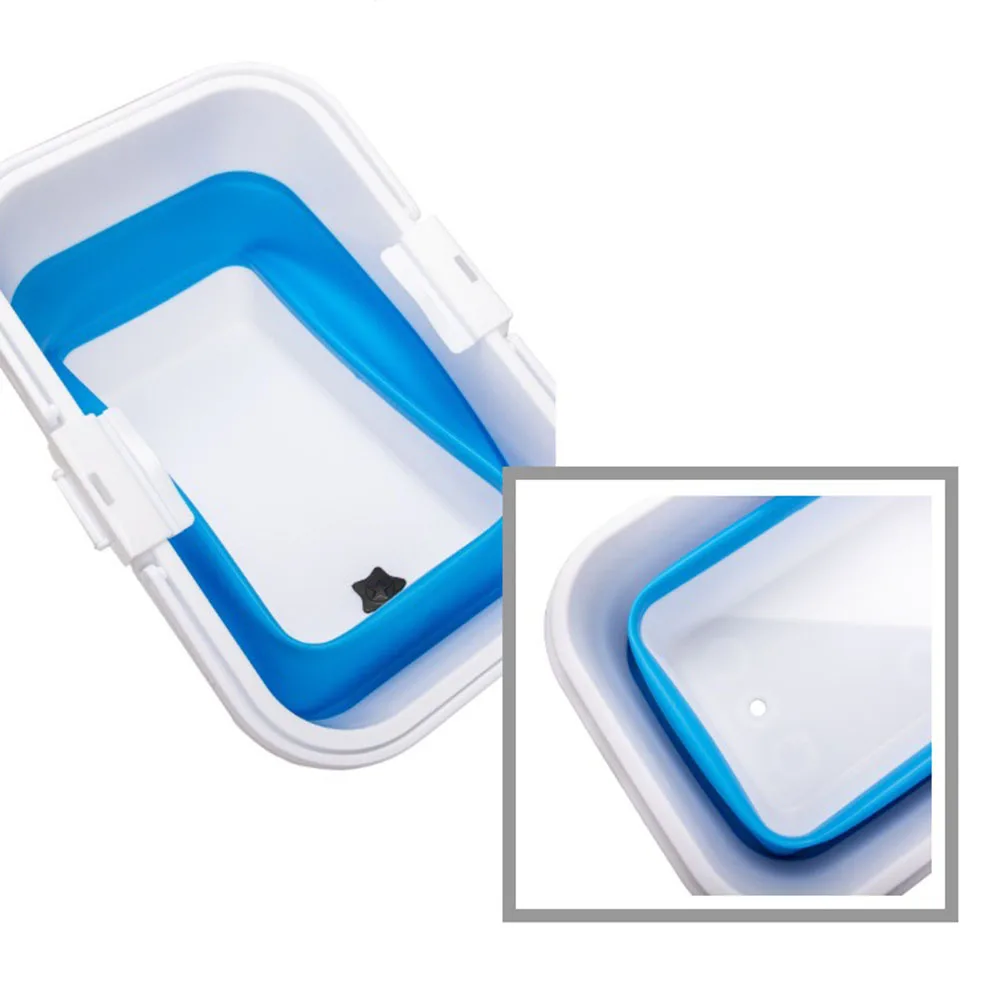 Folding Water Bucket White Firm Fishing Folded Garden Hard Large Capacity Light Outdoor Pail Press-type Buckle
Folding Water Bucket White Firm Fishing Folded Garden Hard Large Capacity Light Outdoor Pail Press-type Buckle