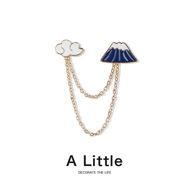 Mount Fuji Clouds Brooch Pin Insignia Chest Badges Decor Clothing Lightweight Jewelry Accessories
Mount Fuji Clouds Brooch Pin Insignia Chest Badges Decor Clothing Lightweight Jewelry Accessories