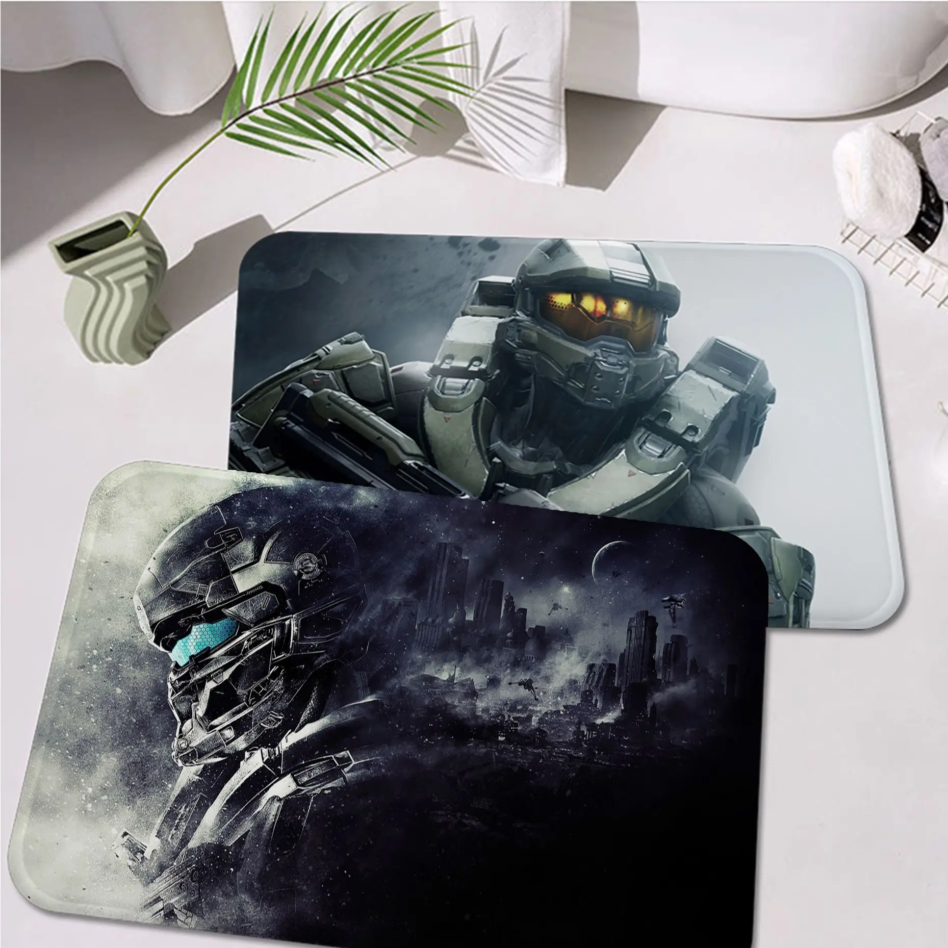 Game H-Halo I-InfiniteS Floor Mat Entrance Door Mat Nordic Style Bedroom Living Room Doormat Balcony Anti-Slip Modern Decor
Game H-Halo I-InfiniteS Floor Mat Entrance Door Mat Nordic Style Bedroom Living Room Doormat Balcony Anti-Slip Modern Decor
