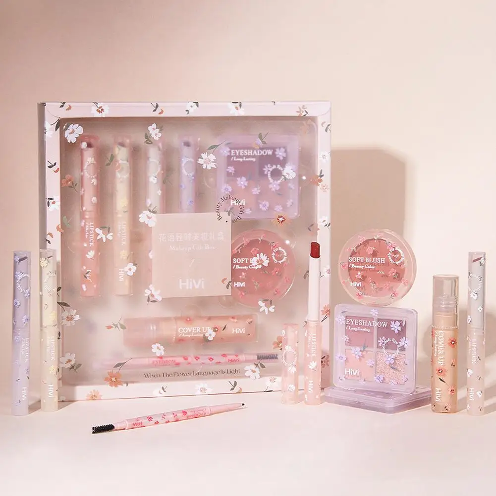 Makeup Sets Lip Gloss Angel Glitter Eyeshadow Palette Set Make Up Lipstick Kit Box Highlight Glitter Powder Blush Cosmetics Set
Makeup Sets Lip Gloss Angel Glitter Eyeshadow Palette Set Make Up Lipstick Kit Box Highlight Glitter Powder Blush Cosmetics Set