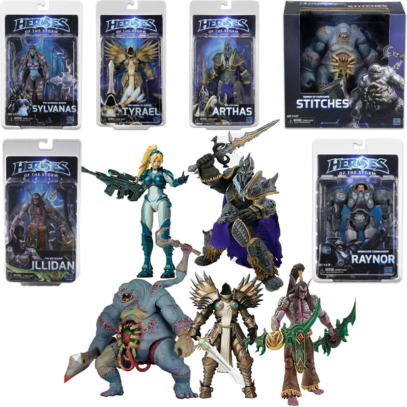 Original Heroes of The Storm Illidan、nova、raynor、sylvanas、tyrael PVC anime Action Figure Collectible Model Figurine Boys Toys
Original Heroes of The Storm Illidan、nova、raynor、sylvanas、tyrael PVC anime Action Figure Collectible Model Figurine Boys Toys