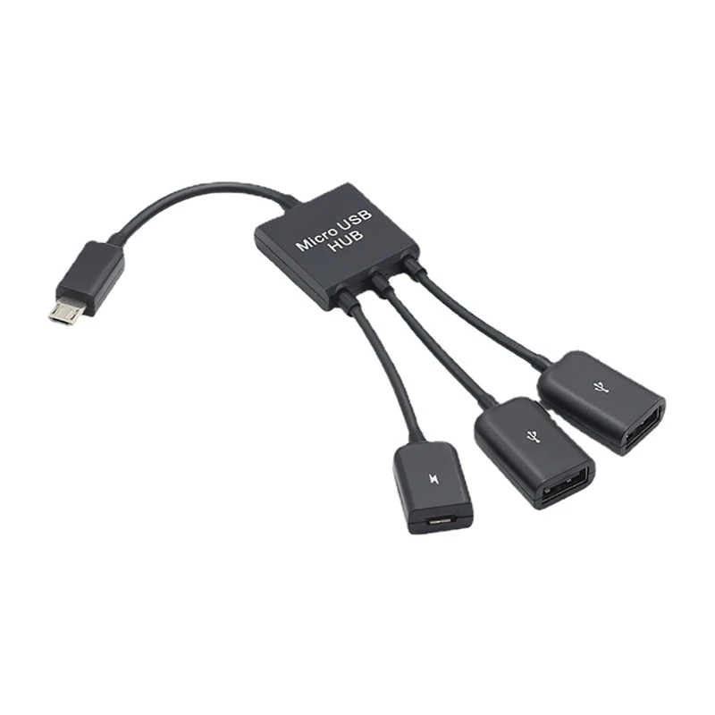 3 in 1 Micro-USB Type-C HUB Male to Female Double USB 2.0 Host OTG Adapter Cable For Smartphone Computer Tablet 3 Drop Shipping
3 in 1 Micro-USB Type-C HUB Male to Female Double USB 2.0 Host OTG Adapter Cable For Smartphone Computer Tablet 3 Drop Shipping