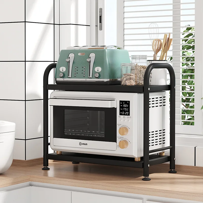 Kitchen Shelves Microwave Oven Rack Dishes Pots and Supplies Storage Floor Multi-layer Partition Adjustable
Kitchen Shelves Microwave Oven Rack Dishes Pots and Supplies Storage Floor Multi-layer Partition Adjustable