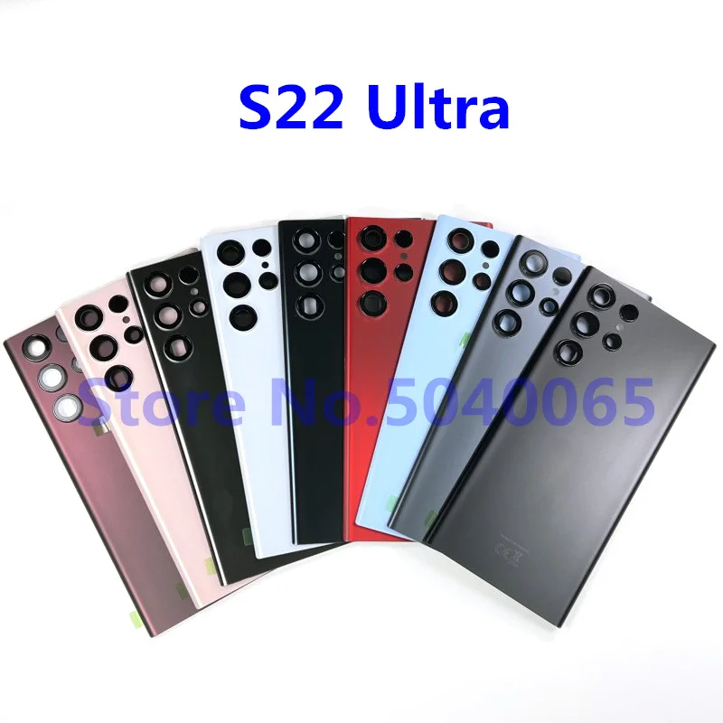 Back Battery Rear Glass Cover For Samsung Galaxy S22 Ultra 5G S908 S908U S908B/DS Battery Case Housing S22U Adhesive Sticker
Back Battery Rear Glass Cover For Samsung Galaxy S22 Ultra 5G S908 S908U S908B/DS Battery Case Housing S22U Adhesive Sticker