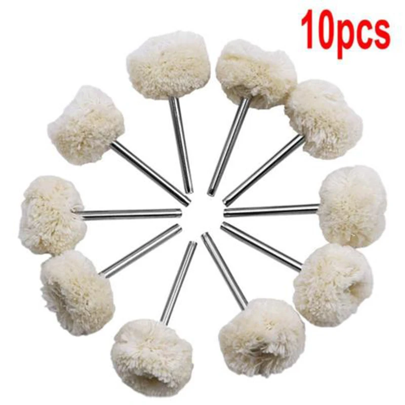 10pcs 1 Inch Wool Polishing Brush Dremel Accessories Grinding Buffing Pads Wheel Grinder Head Drill Rotary Tool Accessories
10pcs 1 Inch Wool Polishing Brush Dremel Accessories Grinding Buffing Pads Wheel Grinder Head Drill Rotary Tool Accessories