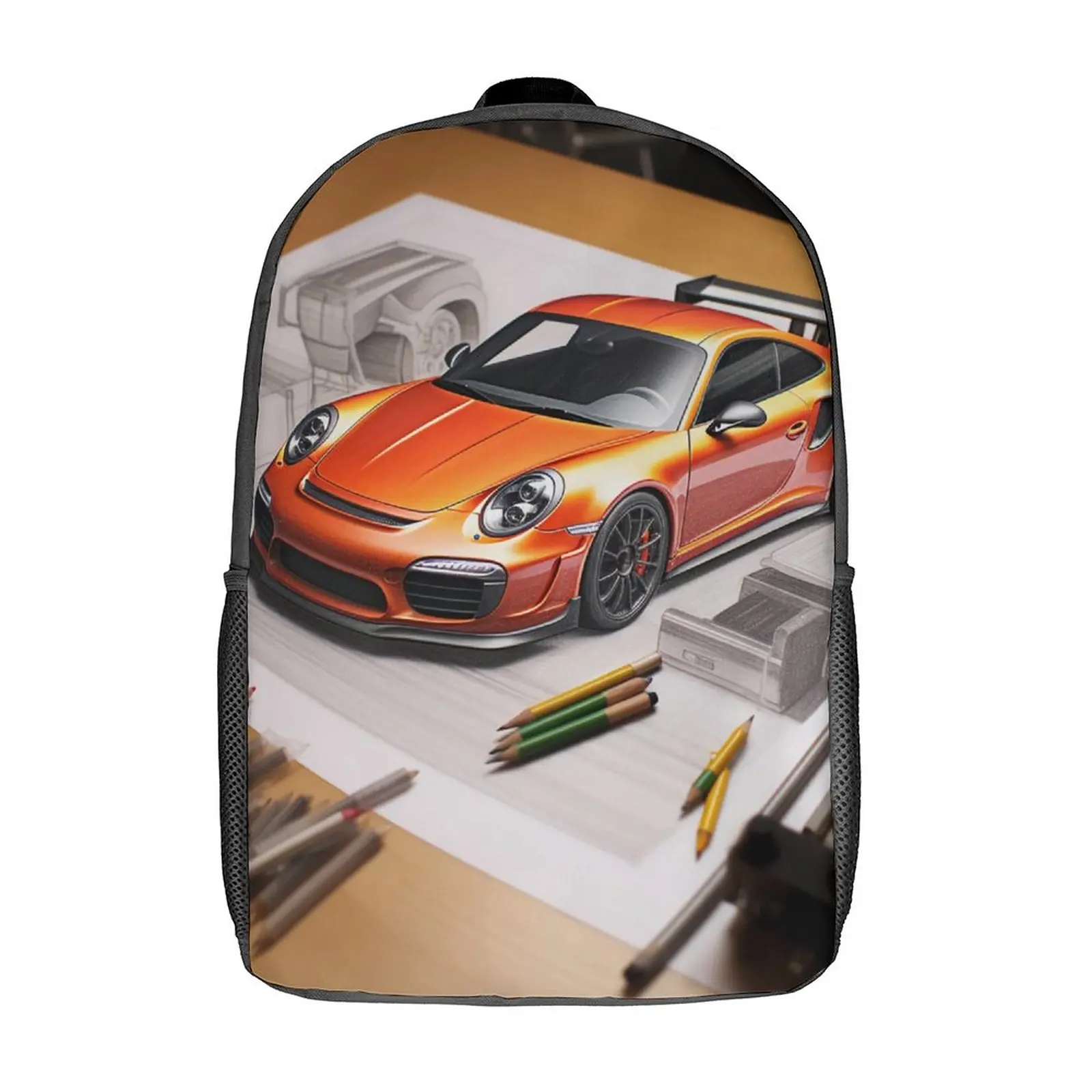 Classic Sports Car Backpack Colored Cartoon Pencil Art College Backpacks Men Kawaii School Bags Designer Lightweight Rucksack
Classic Sports Car Backpack Colored Cartoon Pencil Art College Backpacks Men Kawaii School Bags Designer Lightweight Rucksack
