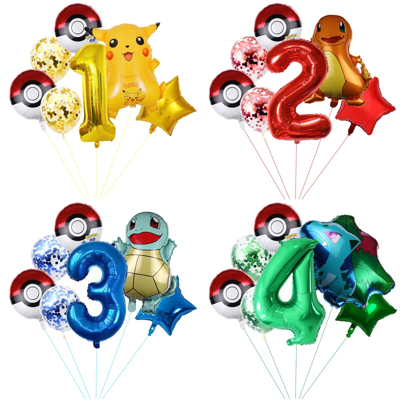 Pokemon Anime Character Aluminum Film Digital Balloon Pikachu Children's Birthday Party Scene Layout Cartoon Toy Balloon
Pokemon Anime Character Aluminum Film Digital Balloon Pikachu Children's Birthday Party Scene Layout Cartoon Toy Balloon