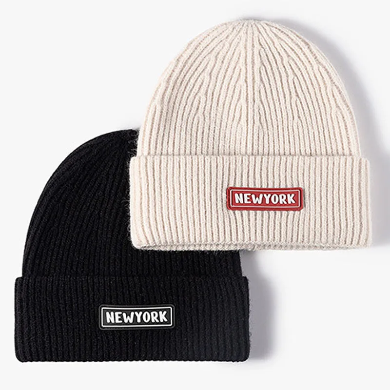 Autumn Knitted Beanie Mens Faux Rabbit Fur Hat Adult Unisex Letter NEW YORK Winter Cap Outdoor Thick Round Top Skullcap Women
Autumn Knitted Beanie Mens Faux Rabbit Fur Hat Adult Unisex Letter NEW YORK Winter Cap Outdoor Thick Round Top Skullcap Women