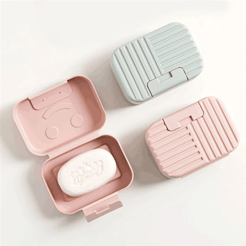 Nordic Style Soap Box With Lid Sealed Travel Portable Soap Box Home Bathroom Soap Storage Box 
Nordic Style Soap Box With Lid Sealed Travel Portable Soap Box Home Bathroom Soap Storage Box