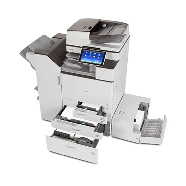 

Hot sell Color laser printers for Ricoh copier machine Aficio MPC 3504 remanufactured photocopy machine