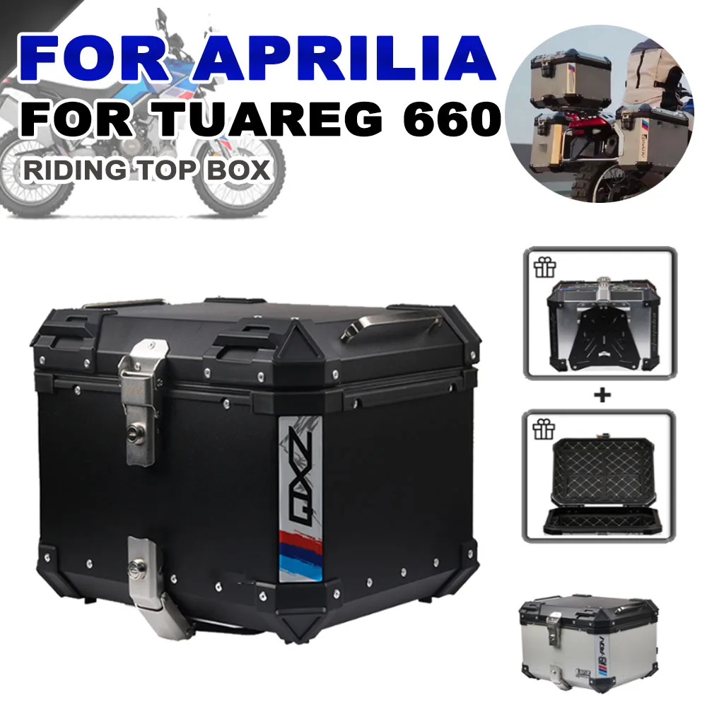 2023 For Aprilia Tuareg 660 Tuareg660 Adventure Motorcycle Accessories Rear Luggage Top Box Helmet Case Tail Trunk Storage Trunk
2023 For Aprilia Tuareg 660 Tuareg660 Adventure Motorcycle Accessories Rear Luggage Top Box Helmet Case Tail Trunk Storage Trunk