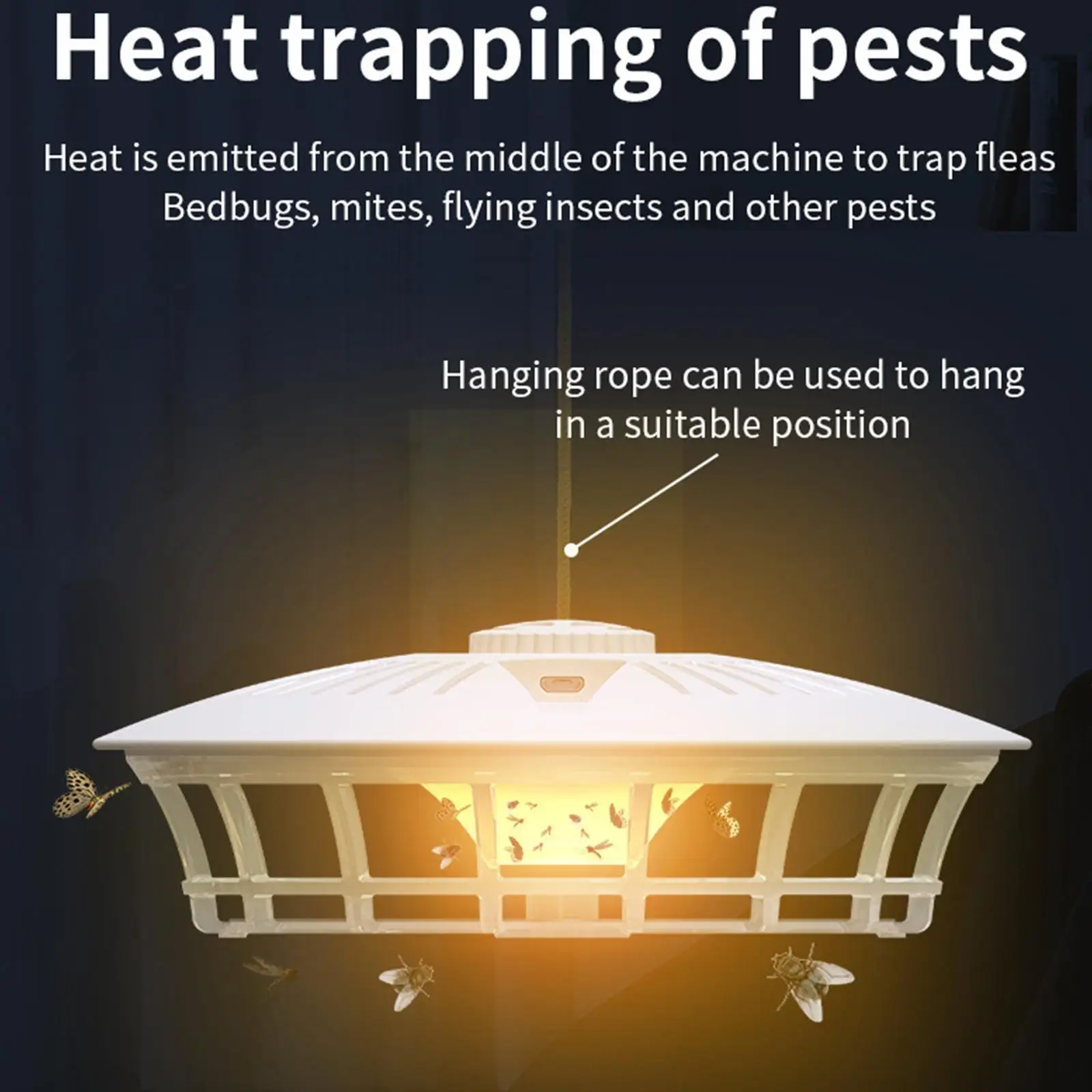 Kid Safe Flea Trap USB Flytrap Automatic Pest Catcher Insect Control Device Trap Killer Fly Fly Electric Catcher B7C7
Kid Safe Flea Trap USB Flytrap Automatic Pest Catcher Insect Control Device Trap Killer Fly Fly Electric Catcher B7C7