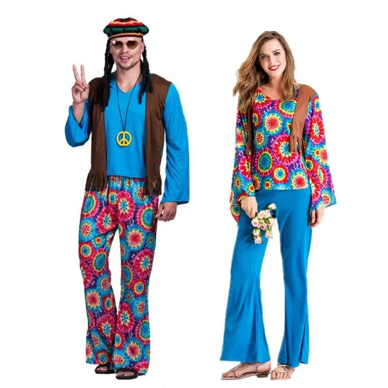 Cosplay Vintage Men 70s Retro Hippie Costumes Peace and Love Free Vest Adult Outfits Clothing Halloween Carnival Party Stage
Cosplay Vintage Men 70s Retro Hippie Costumes Peace and Love Free Vest Adult Outfits Clothing Halloween Carnival Party Stage